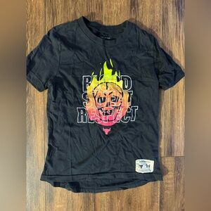 Under Armour Kids Black Tee with Bold Graphic